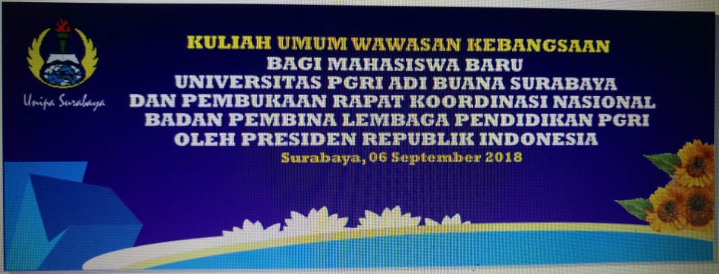 Kedatangan Bapak Presiden RI... Bapak JOKO WIDODO Di KAMPUS UNIPA Surabaya