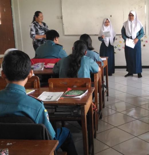 SMAS Intensif Taruna Pembangunan Surabaya Menerima Kunjungan Guru Magang dari FILIPINA